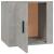 Noptiere, 2 buc., gri beton, 50x39x47 cm GartenMobel Dekor