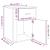 Noptieră, gri beton, 50x36x60 cm, lemn prelucrat GartenMobel Dekor