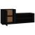Pantofar, negru, 130x35x54 cm, lemn prelucrat GartenMobel Dekor