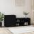 Pantofar, negru, 130x35x54 cm, lemn prelucrat GartenMobel Dekor