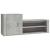 Pantofar, gri beton, 130x35x54 cm, lemn compozit GartenMobel Dekor