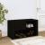 Pantofar, negru, 80x35x45 cm, lemn compozit GartenMobel Dekor