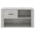 Pantofar, gri beton, 80x35x45 cm, lemn prelucrat GartenMobel Dekor
