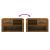 Pantofar, stejar fumuriu, 80x35x45 cm, lemn prelucrat GartenMobel Dekor