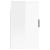 Dulap TV montat pe perete, alb extralucios, 40x34,5x60 cm GartenMobel Dekor