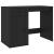 Birou, negru, 100x49x75 cm, lemn prelucrat GartenMobel Dekor