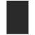 Birou, negru, 100x49x75 cm, lemn prelucrat GartenMobel Dekor