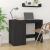 Birou, negru, 100x49x75 cm, lemn prelucrat GartenMobel Dekor