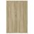 Birou, stejar sonoma, 100x49x75 cm, lemn prelucrat GartenMobel Dekor