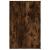 Birou, stejar fumuriu, 100x49x75 cm, lemn prelucrat GartenMobel Dekor