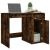 Birou, stejar fumuriu, 100x49x75 cm, lemn prelucrat GartenMobel Dekor