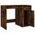 Birou, stejar fumuriu, 100x49x75 cm, lemn prelucrat GartenMobel Dekor