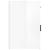 Birou, alb extralucios, 40x49x75 cm, lemn prelucrat GartenMobel Dekor