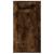 Dulap de birou, stejar fumuriu, 40x49x75 cm, lemn prelucrat GartenMobel Dekor