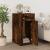 Dulap de birou, stejar fumuriu, 40x49x75 cm, lemn prelucrat GartenMobel Dekor