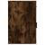 Dulap de birou, stejar fumuriu, 40x49x75 cm, lemn prelucrat GartenMobel Dekor