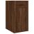 Dulap de birou, stejar maro, 40x49x75 cm, lemn prelucrat GartenMobel Dekor