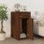 Dulap de birou, stejar maro, 40x49x75 cm, lemn prelucrat GartenMobel Dekor