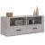 Comodă TV, gri beton, 100x35x40 cm, lemn prelucrat GartenMobel Dekor