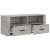 Comodă TV, gri beton, 100x35x40 cm, lemn prelucrat GartenMobel Dekor