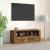 Comodă TV, stejar fumuriu, 100x35x40 cm, lemn prelucrat GartenMobel Dekor