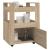 Cărucior de bucătărie stejar sonoma 60x45x80 cm lemn prelucrat GartenMobel Dekor