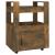 Cărucior de bucătărie stejar fumuriu 60x45x80 cm lemn prelucrat GartenMobel Dekor