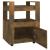 Cărucior de bucătărie stejar fumuriu 60x45x80 cm lemn prelucrat GartenMobel Dekor