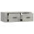 Dulap TV suspendat, gri beton, 80x36x25 cm, lemn compozit GartenMobel Dekor