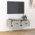 Dulap TV suspendat, gri beton, 80x36x25 cm, lemn compozit GartenMobel Dekor