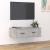 Dulap TV suspendat, gri beton, 80x36x25 cm, lemn compozit GartenMobel Dekor