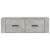 Dulap TV suspendat, gri beton, 80x36x25 cm, lemn compozit GartenMobel Dekor