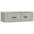 Dulap TV suspendat, gri beton, 80x36x25 cm, lemn compozit GartenMobel Dekor
