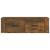 Dulap TV suspendat, stejar fumuriu, 80x36x25 cm, lemn compozit GartenMobel Dekor