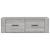 Dulap TV suspendat, gri sonoma, 80x36x25 cm, lemn prelucrat GartenMobel Dekor