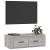 Dulap TV suspendat, gri sonoma, 80x36x25 cm, lemn prelucrat GartenMobel Dekor