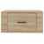 Noptiere de perete, 2 buc., stejar sonoma, 50x36x25 cm GartenMobel Dekor