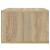 Noptiere de perete, 2 buc., stejar sonoma, 50x36x25 cm GartenMobel Dekor