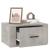 Noptiere de perete, 2 buc., gri beton, 50x36x25 cm GartenMobel Dekor