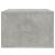 Noptiere de perete, 2 buc., gri beton, 50x36x25 cm GartenMobel Dekor