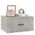 Noptiere de perete, 2 buc., gri beton, 50x36x25 cm GartenMobel Dekor