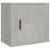 Noptiere de perete, 2 buc., gri beton, 50x30x47 cm GartenMobel Dekor