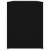 Suport pantofi, negru, 100x35x45 cm, lemn prelucrat GartenMobel Dekor