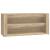 Suport pantofi, stejar sonoma, 100x35x45 cm, lemn prelucrat GartenMobel Dekor