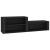Pantofar, negru, 150x35x45 cm, lemn prelucrat GartenMobel Dekor