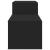 Pantofar, negru, 150x35x45 cm, lemn prelucrat GartenMobel Dekor