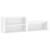 Pantofar, alb extralucios, 150x35x45 cm, lemn prelucrat GartenMobel Dekor