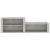 Pantofar, gri beton, 150x35x45 cm, lemn prelucrat GartenMobel Dekor