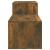 Pantofar, stejar fumuriu, 150x35x45 cm, lemn prelucrat GartenMobel Dekor