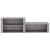 Pantofar, gri sonoma, 150x35x45 cm, lemn prelucrat GartenMobel Dekor
